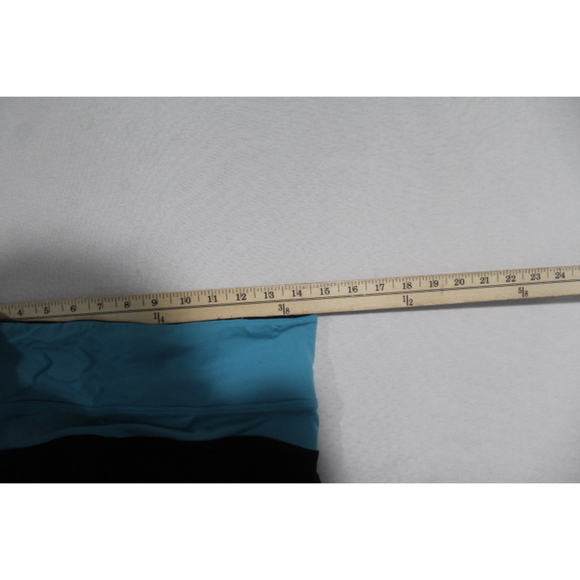 Under Armour Women Black Blue Leggings Heatgear Size Meduim - Picture 9 of 10